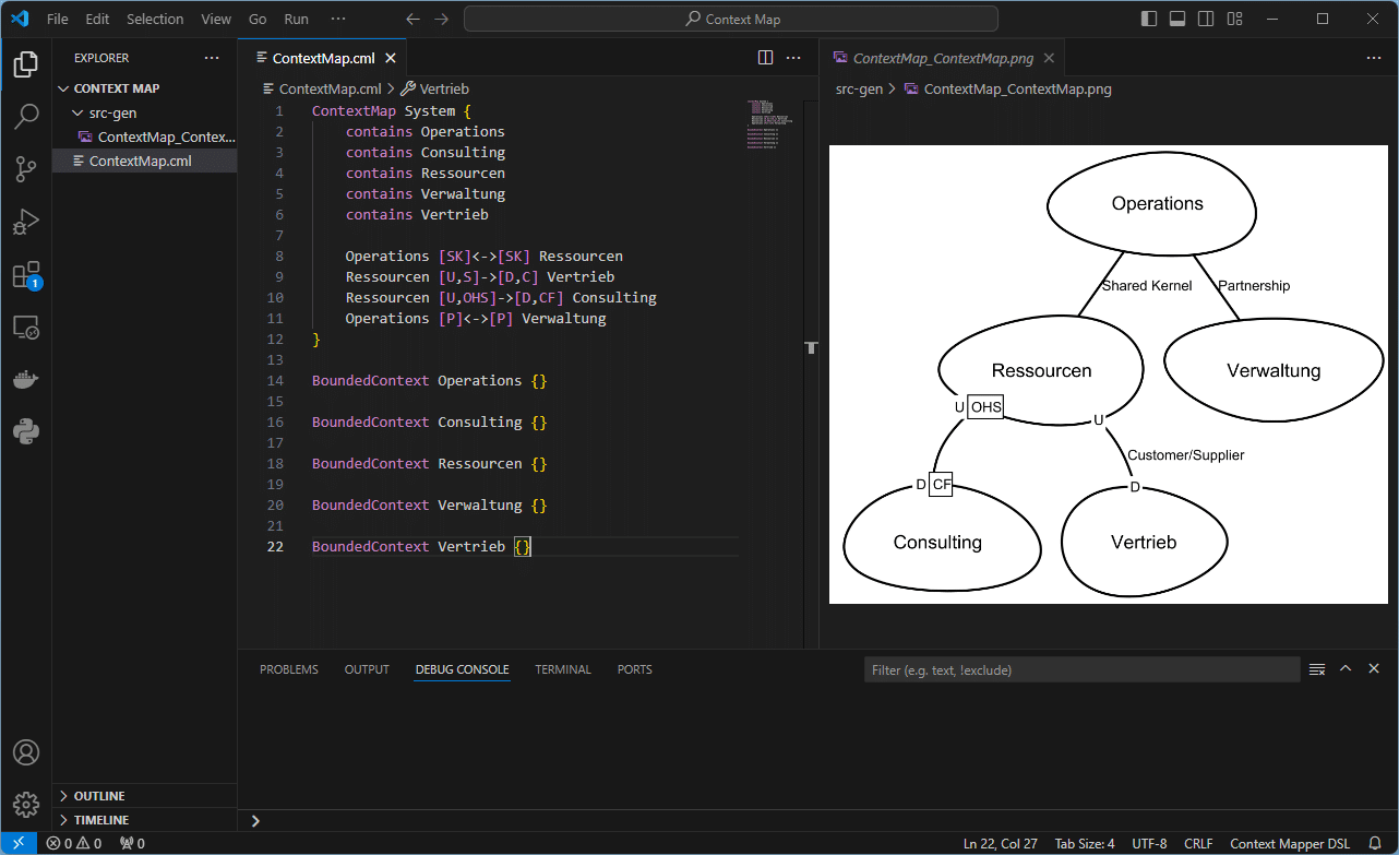 Screenshot Context Mapper in VS Code